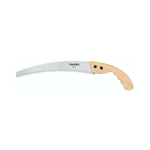 Serrucho de poda 12hoja curva6 DPP mango madera TRUPER 18171