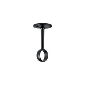 STR-3N.jpg Soporte negro para tubo redondo de closet HERMEX 46583