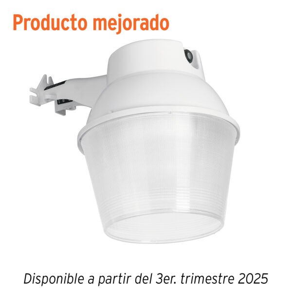 Luminario suburbano de ABS 65 W sensor de luz con lámpara 46603