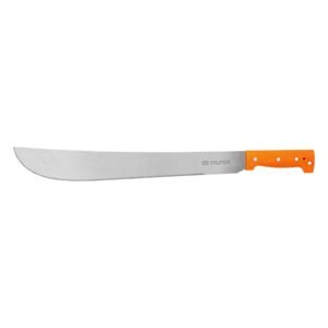Machete estándar 18 cacha naranja remachada Truper 15885