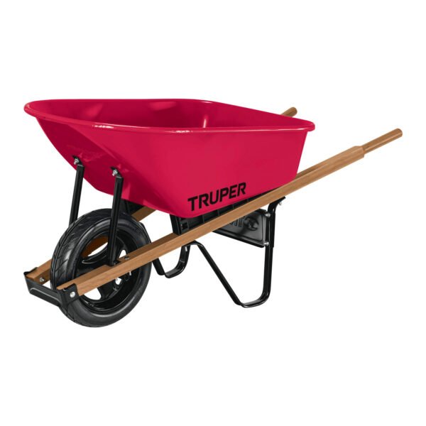 Carretilla 6 ft3 imponchable bastidores madera TRUPER 10910