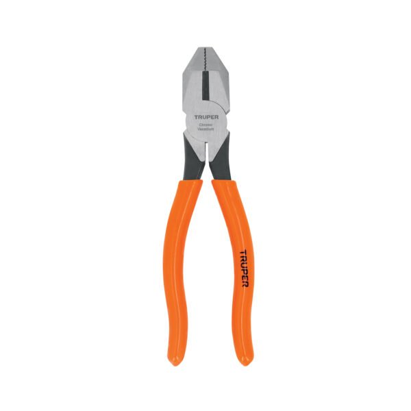 Pinza para electricista 7 uso rudo mango PVC Truper 17303