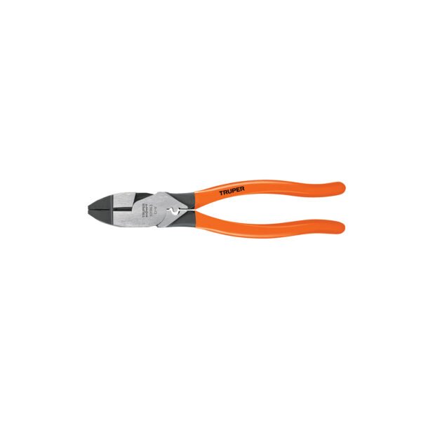 Pinza para electricista 9 c/ponchador de terminales Expert 101963