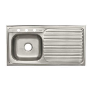 Tarja de sobreponer 100x50cm tina izquierda Foset Basic 47028