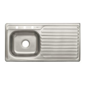 Tarja de empotrar 100x51cm tina izquierda Foset Basic 47020