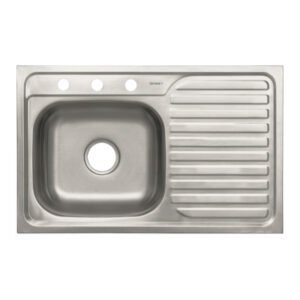 Tarja de sobreponer 80x50cm tina derecha Foset Basic 47027