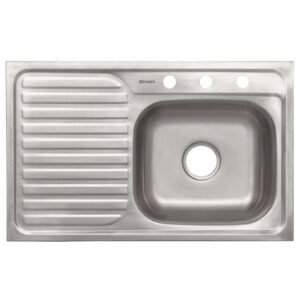 Tarja de empotrar 80x50cm tina derecha Foset Basic 47019