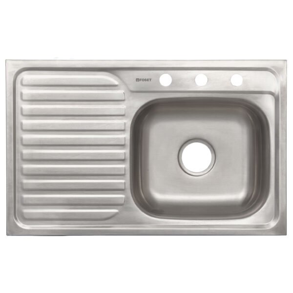 Tarja de empotrar 80x50cm tina derecha Foset Basic 47019