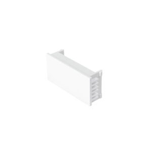 Tapón ciego 1 módulo línea Española color blanco Volteck 47058