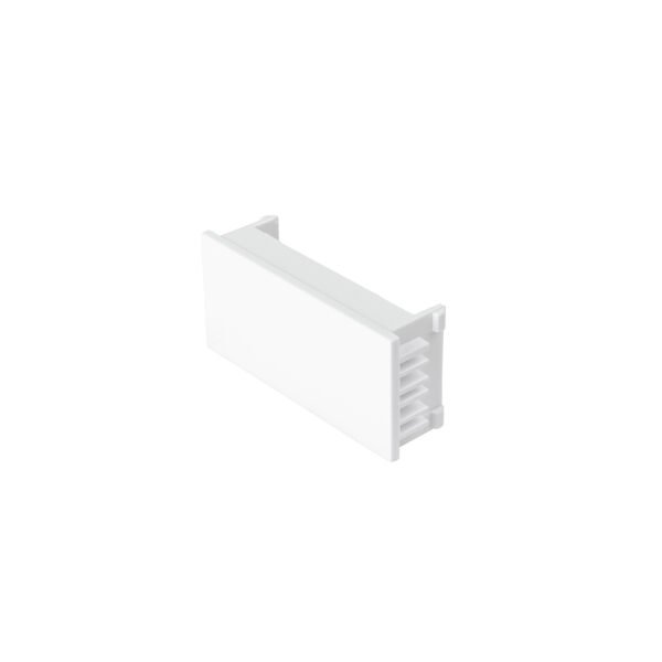 Tapón ciego 1 módulo línea Española color blanco Volteck 47058