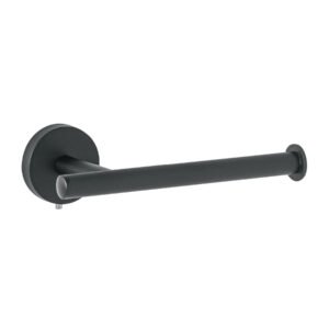 TBA-72M.jpg Portarrollo metálico acabado negro Foset Túbig 45960