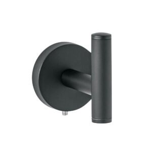 TBA-73M.jpg Gancho sencillo metálico acabado negro Foset Túbig 45963