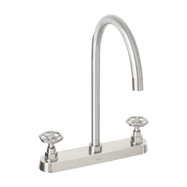 Mezcladora para fregadero manerales redondossatín Tubig 46775