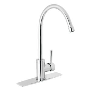 Monomando para fregadero cuello alto cromo Foset Tubig 46765