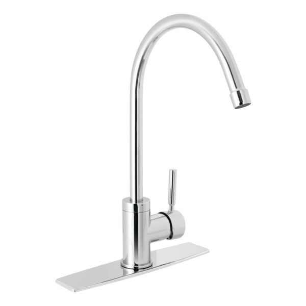 Monomando para fregadero cuello alto cromo Foset Tubig 46765