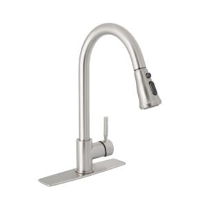Monomando para fregadero cuello extraible satín Tubig 46769
