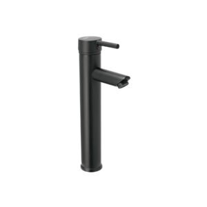 TBM-47M.jpg Monomando alto negro para lavabo Foset Tubig 47795