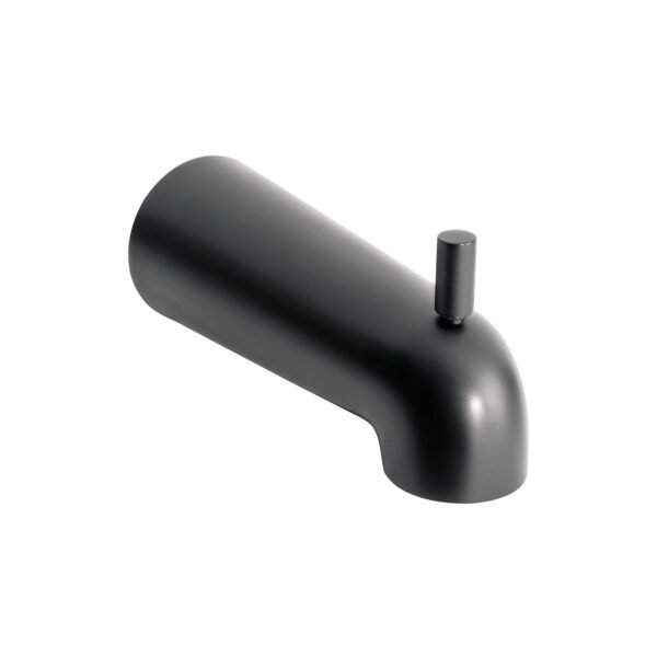 Salida de tina con desviador negro FOSET TÚBIG 47484