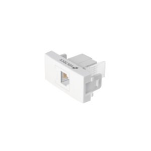 Toma de teléfono línea Oslo color blanco Volteck 48327