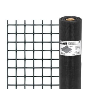 TEMO-09FN.jpg Rollo de 30 m x 0.9 m malla mosquitera fibra de vidrio negra 44994