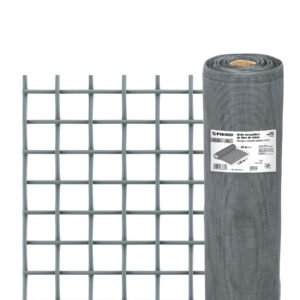 TEMO-10FG.jpg Rollo de 30 m x 1.05 m malla mosquitera fibra de vidrio gris 44981