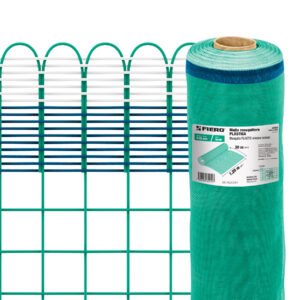TEMO-12PV.jpg Rollo de 30 m x 1.2 m de malla mosquitera plástica verde 44954