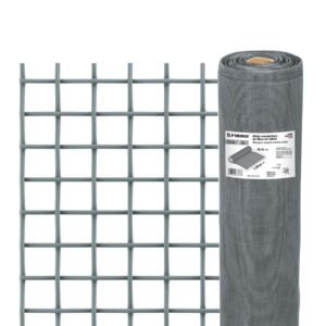 TEMO-15FG.jpg Rollo de 30 m x 1.5 m malla mosquitera fibra de vidrio gris 44983