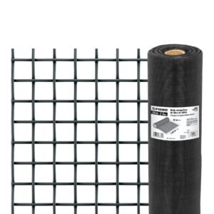 TEMO-15FN.jpg Rollo de 30 m x 1.5 m malla mosquitera fibra de vidrio negra 44997