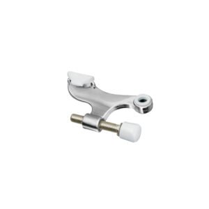 Tope de puerta para bisagra acabado cromo mate HERMEX 49615