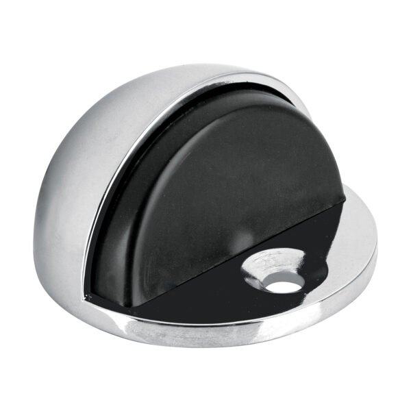 Tope tipo domo para puerta acabado cromo HERMEX 43777