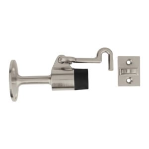 Tope metálico para puerta con gancho HERMEX 48596