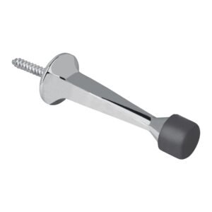 Tope recto para puerta acabado cromo HERMEX 43787