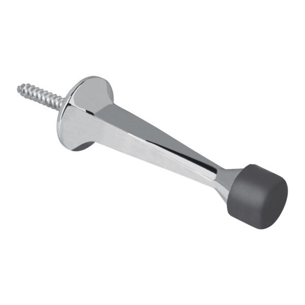 Tope recto para puerta acabado cromo HERMEX 43787