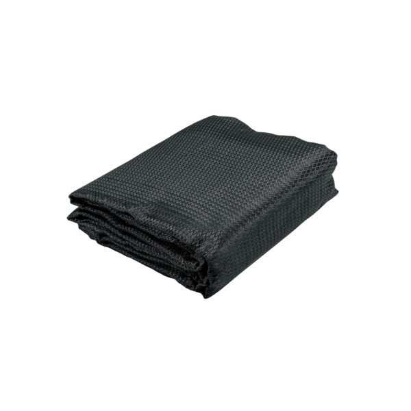 Toldo negro de 4 m de polietileno 80% sombra ancho 3.60 m 45847
