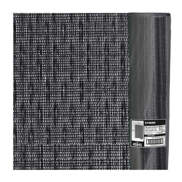 Rollo de toldo sombra 80% de 50 m x 1.85 m Fiero 45845