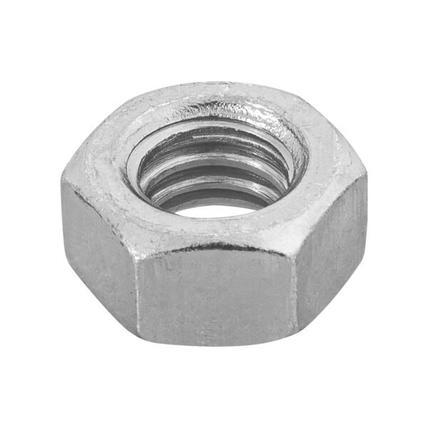 Bolsa con 150 tuercas 5/16 hexagonales de acero galvanizado 44549