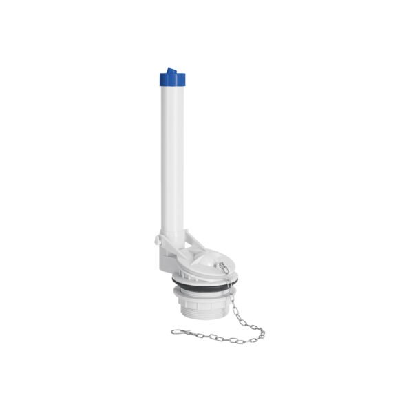 Válvula de descarga 2 para WC de 2 pzas cadena inox Foset 45306