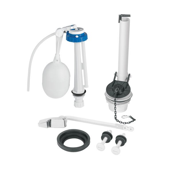 Juego de accesorios para WC 2 con flotador Foset 49342