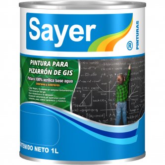 Pintura Para Pizarron De Gis Negro 1L