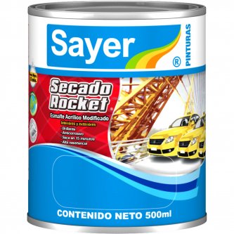 Secado Rocket Blanco Brillante 500 Ml.