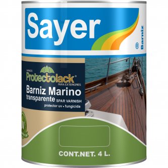 Barniz Marino Transparente Brillante 4 Lt.