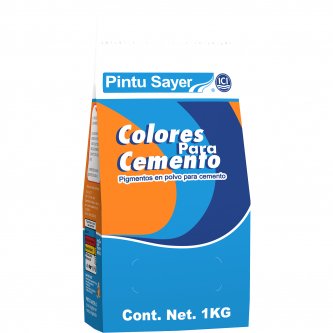 Color Para Cemento Turquesa 1 Kg
