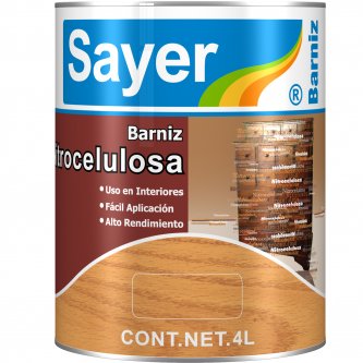 Laca Sintetica Transparente 4 Lt.